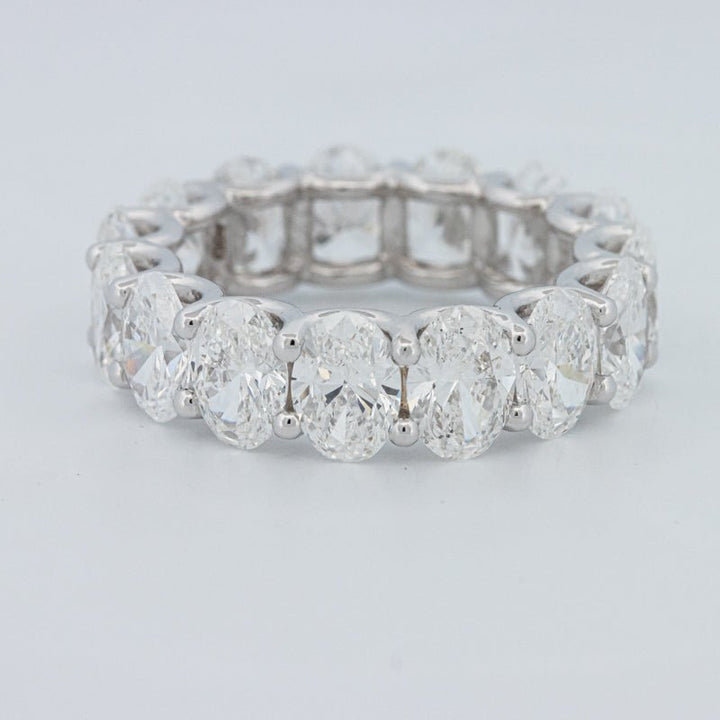 7.75 CT Full Oval Eternity Ring (LG) - ZIZOV DIAMONDS