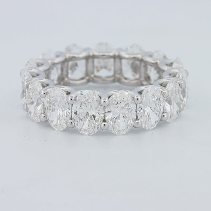 7.75 CT Full Oval Eternity Ring (LG) - ZIZOV DIAMONDS