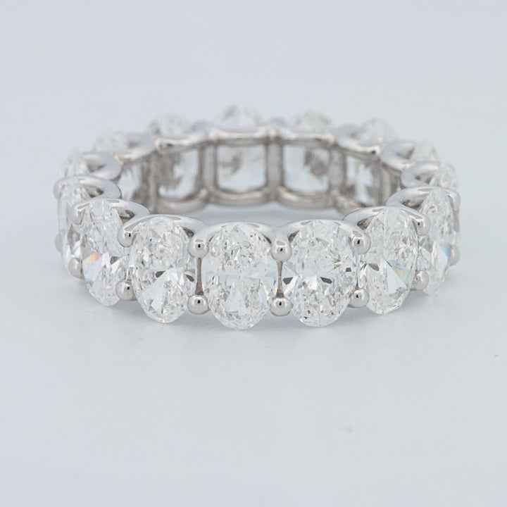 7.75 CT Full Oval Eternity Ring (LG) - ZIZOV DIAMONDS