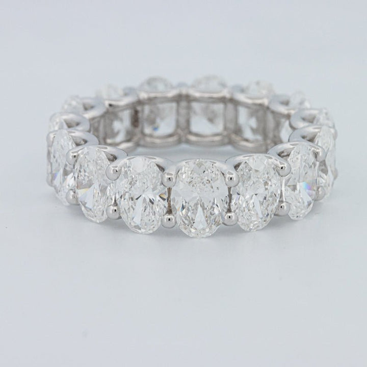 7.75 CT Full Oval Eternity Ring (LG) - ZIZOV DIAMONDS