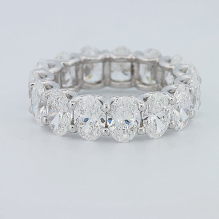 7.75 CT Full Oval Eternity Ring (LG) - ZIZOV DIAMONDS