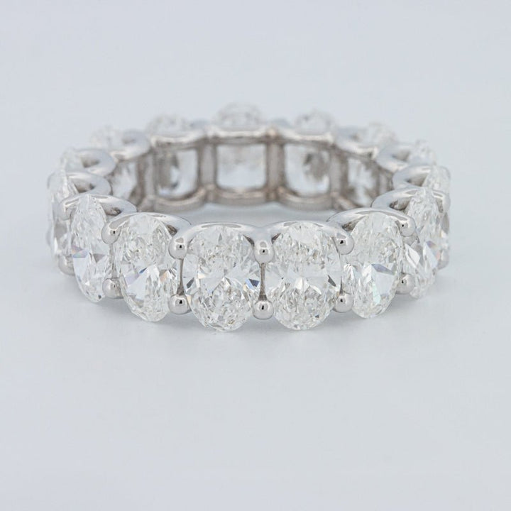 7.75 CT Full Oval Eternity Ring (LG) - ZIZOV DIAMONDS