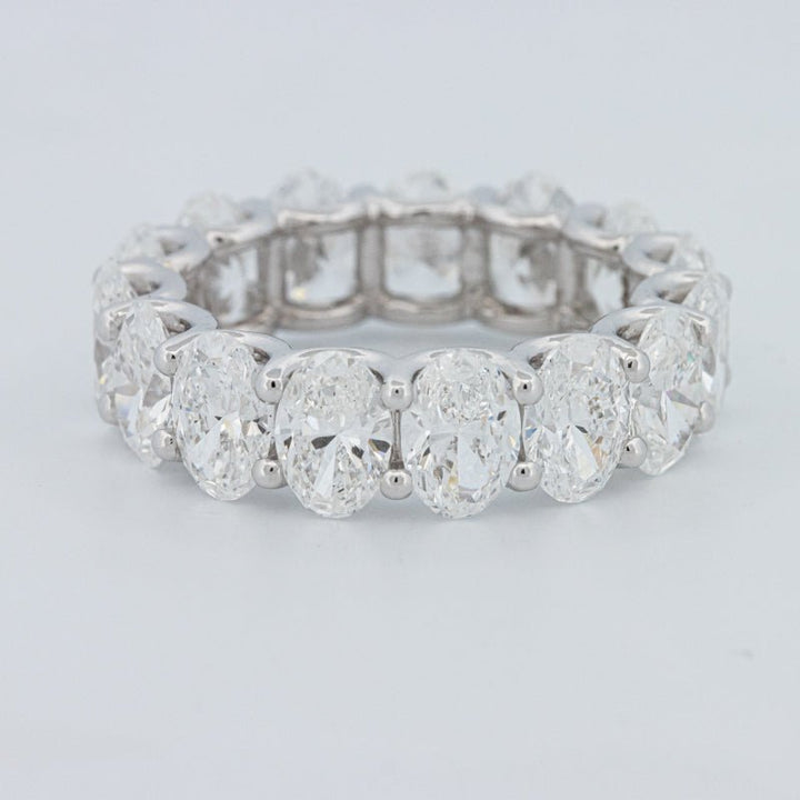 7.75 CT Full Oval Eternity Ring (LG) - ZIZOV DIAMONDS