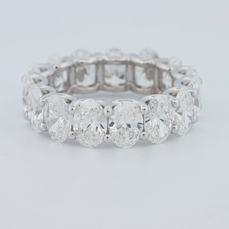7.75 CT Full Oval Eternity Ring (LG) - ZIZOV DIAMONDS