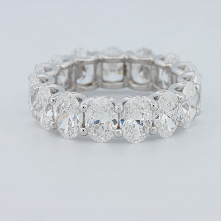 7.75 CT Full Oval Eternity Ring (LG) - ZIZOV DIAMONDS