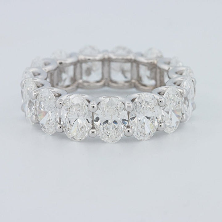 7.75 CT Full Oval Eternity Ring (LG) - ZIZOV DIAMONDS