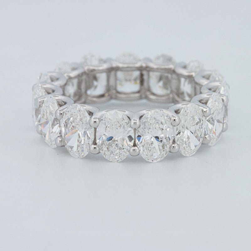 7.75 CT Full Oval Eternity Ring (LG) - ZIZOV DIAMONDS