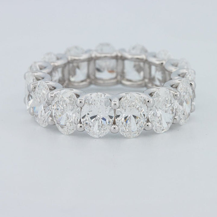 7.75 CT Full Oval Eternity Ring (LG) - ZIZOV DIAMONDS