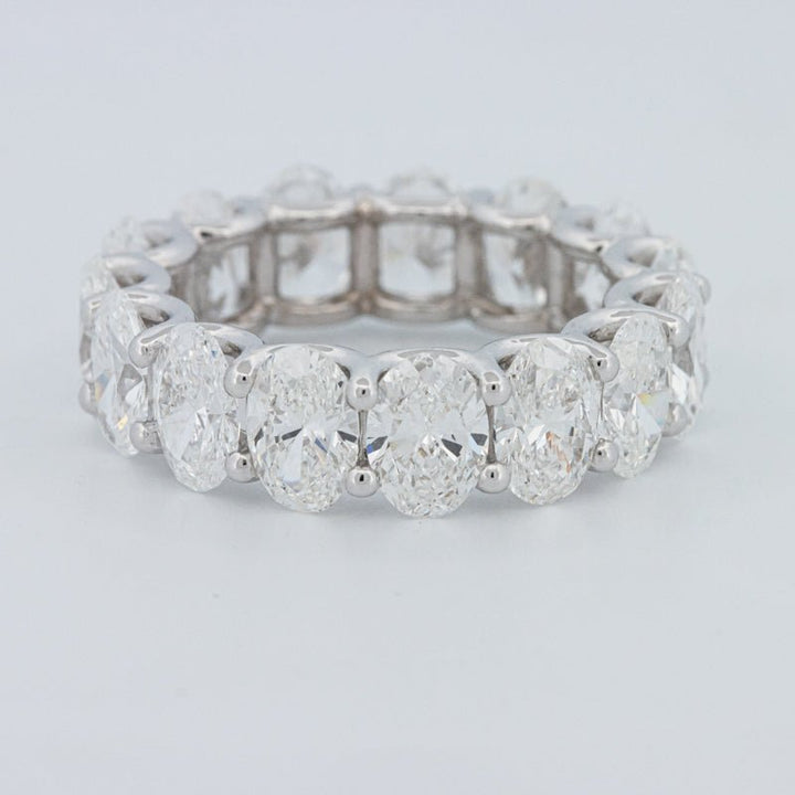 7.75 CT Full Oval Eternity Ring (LG) - ZIZOV DIAMONDS