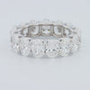 7.75 CT Full Oval Eternity Ring (LG) - ZIZOV DIAMONDS
