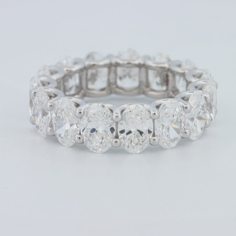 7.75 CT Full Oval Eternity Ring (LG) - ZIZOV DIAMONDS