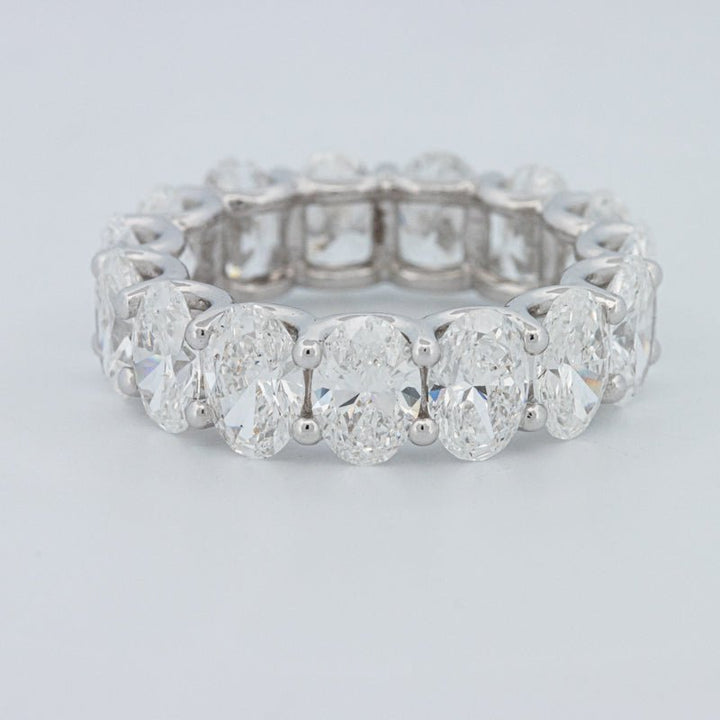 7.75 CT Full Oval Eternity Ring (LG) - ZIZOV DIAMONDS
