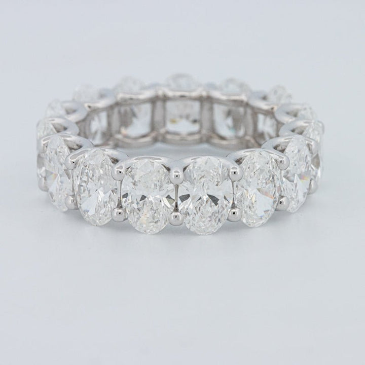 7.75 CT Full Oval Eternity Ring (LG) - ZIZOV DIAMONDS
