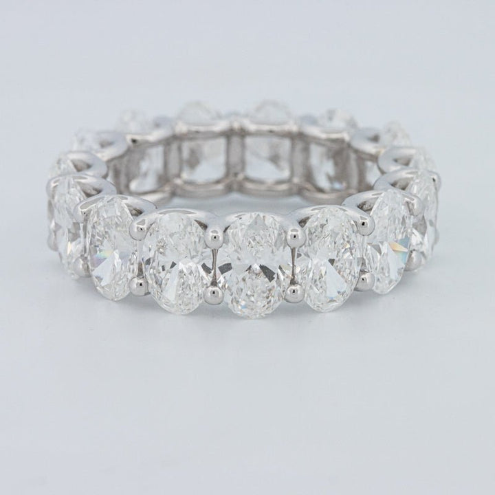 7.75 CT Full Oval Eternity Ring (LG) - ZIZOV DIAMONDS