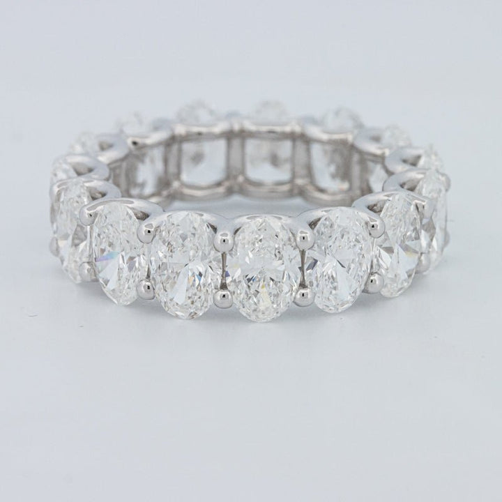 7.75 CT Full Oval Eternity Ring (LG) - ZIZOV DIAMONDS