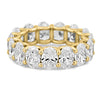 7.75 CT Full Oval Eternity Ring (LG) - ZIZOV DIAMONDS