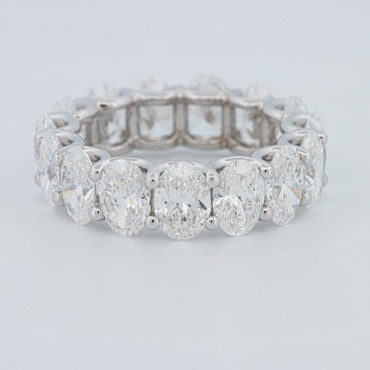 7.75 CT Full Oval Eternity Ring (LG) - ZIZOV DIAMONDS