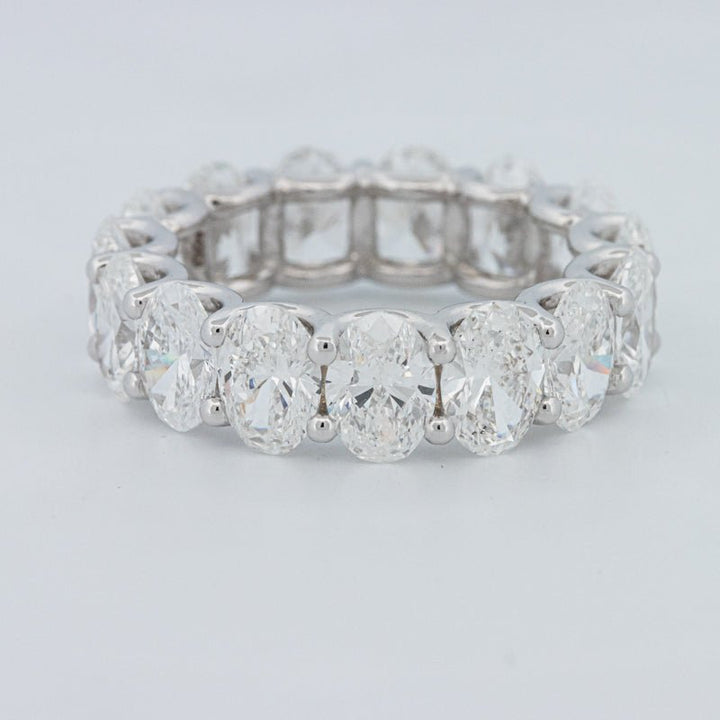 7.75 CT Full Oval Eternity Ring (LG) - ZIZOV DIAMONDS