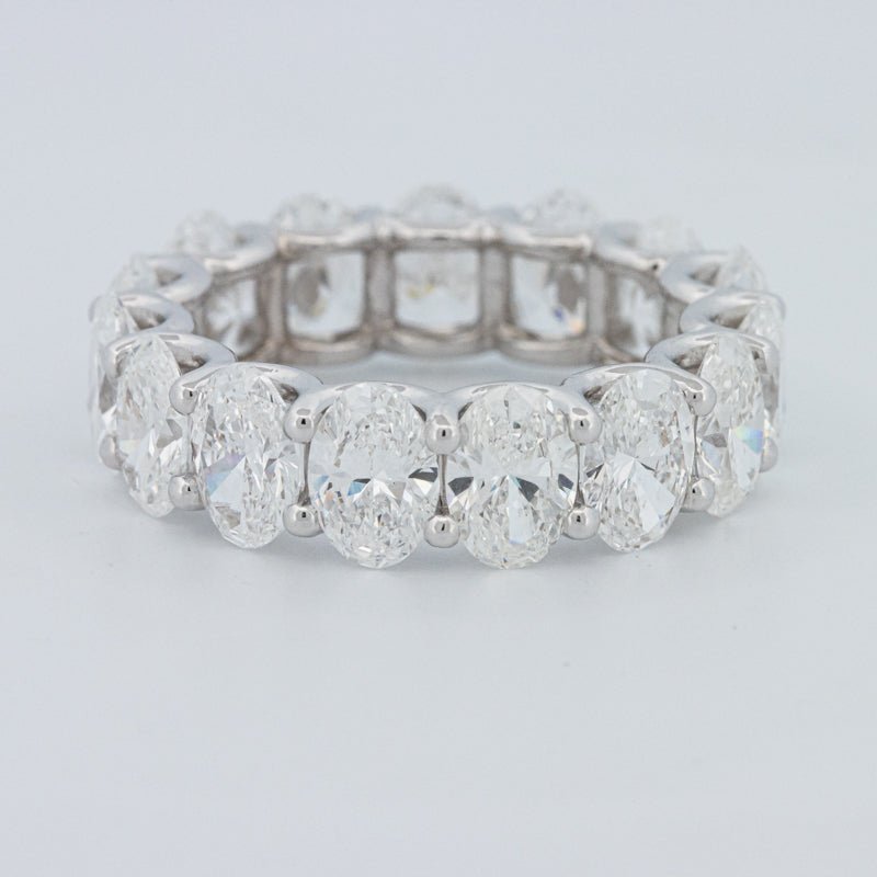 7.75 CT Full Oval Eternity Ring (LG) - ZIZOV DIAMONDS