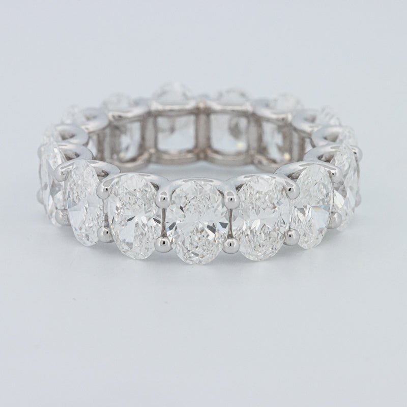 7.75 CT Full Oval Eternity Ring (LG) - ZIZOV DIAMONDS