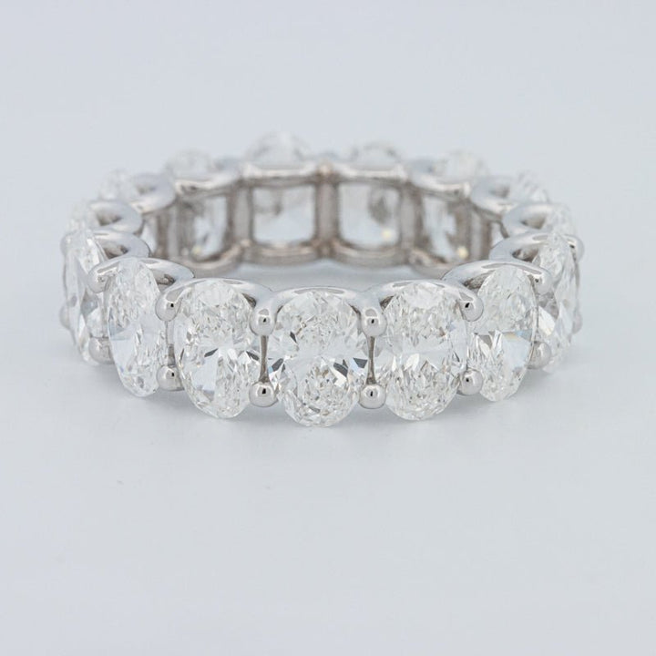 7.75 CT Full Oval Eternity Ring (LG) - ZIZOV DIAMONDS