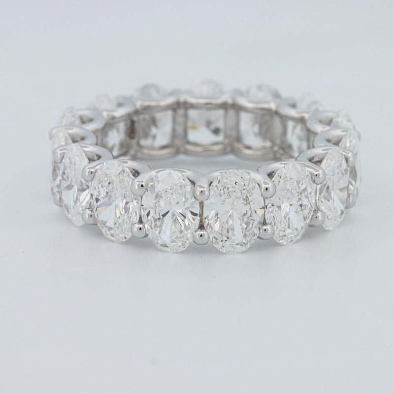 7.75 CT Full Oval Eternity Ring (LG) - ZIZOV DIAMONDS