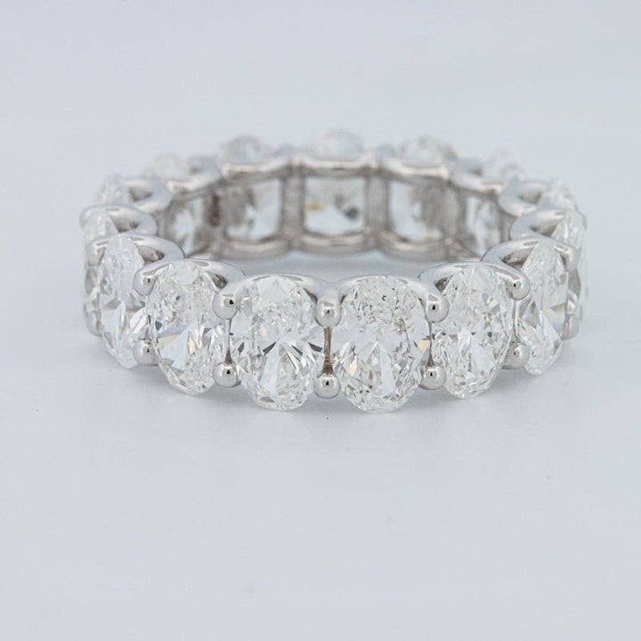 7.75 CT Full Oval Eternity Ring (LG) - ZIZOV DIAMONDS