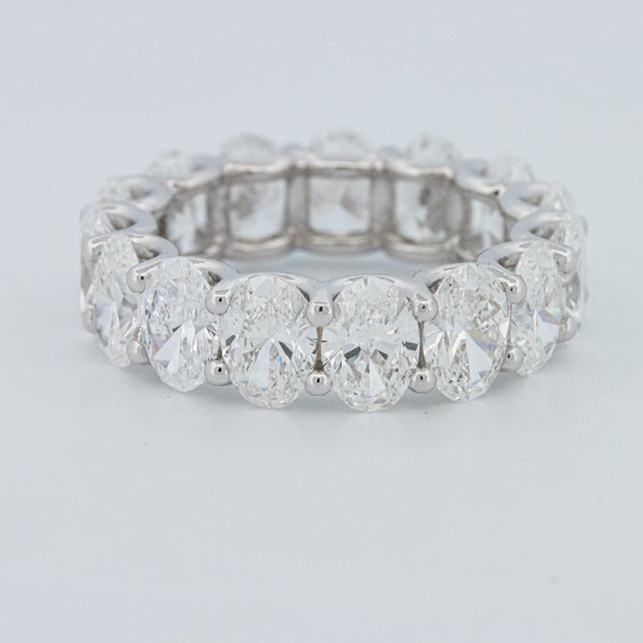 7.75 CT Full Oval Eternity Ring (LG) - ZIZOV DIAMONDS