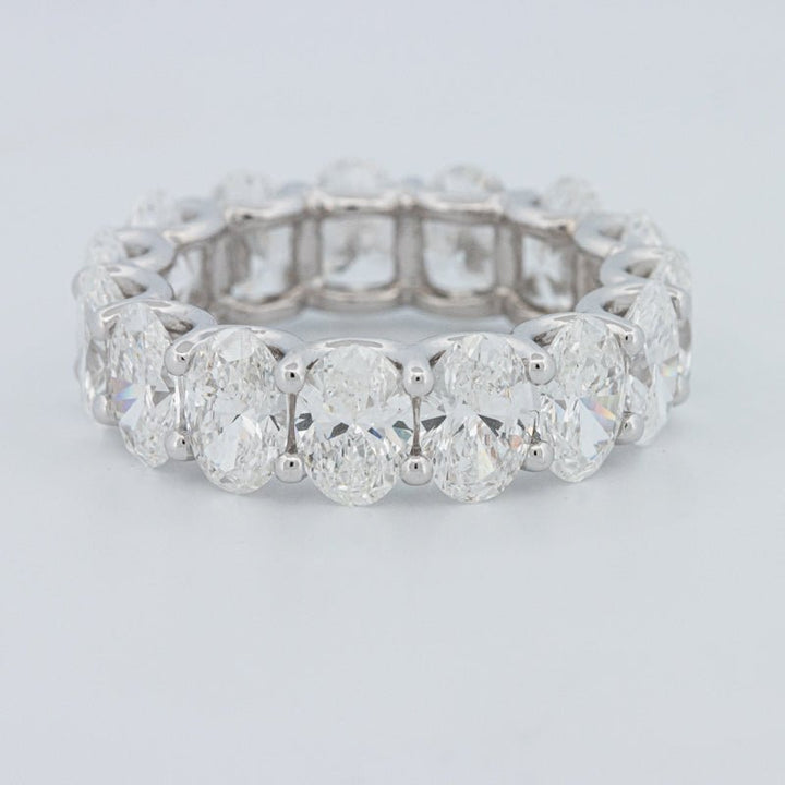 7.75 CT Full Oval Eternity Ring (LG) - ZIZOV DIAMONDS