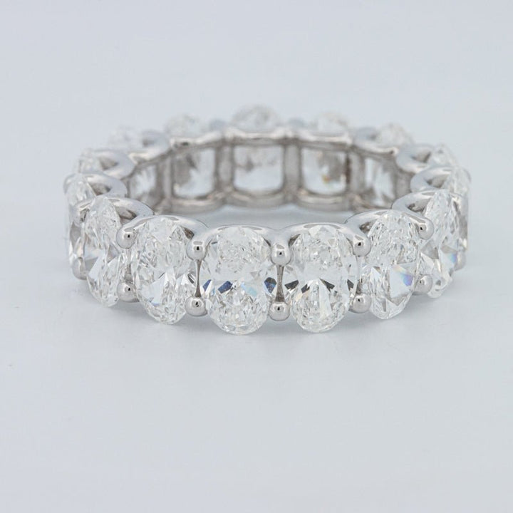 7.75 CT Full Oval Eternity Ring (LG) - ZIZOV DIAMONDS