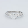 Round Cut Pavé Solitaire (LG)