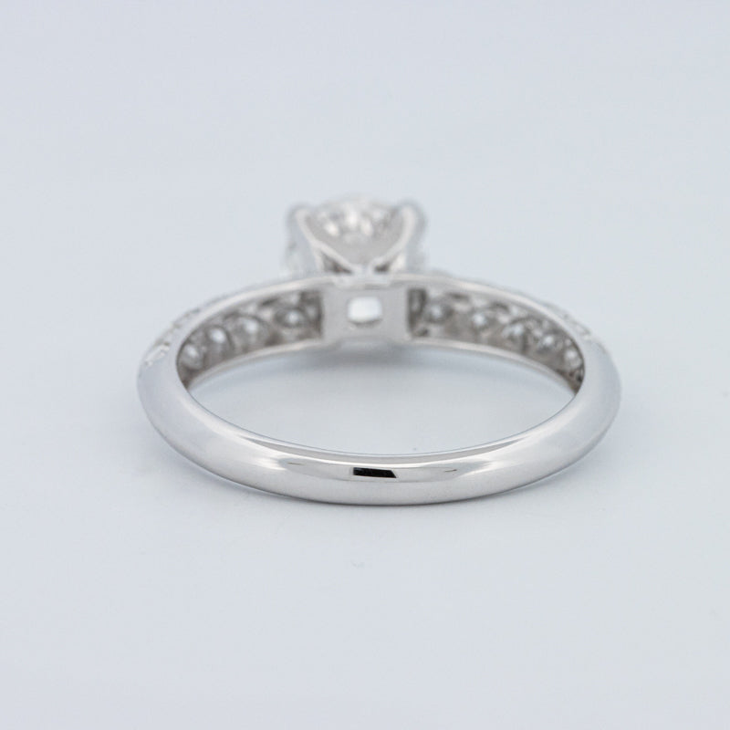 Round Cut Pavé Solitaire (LG)