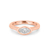 Anillo Pinky de diamante 