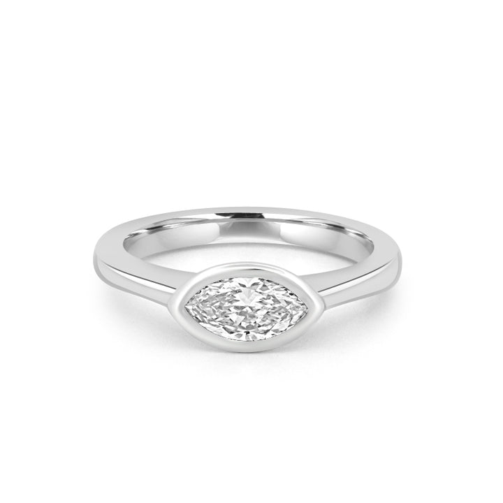 Anillo Pinky de diamante "Charmer" (LG)