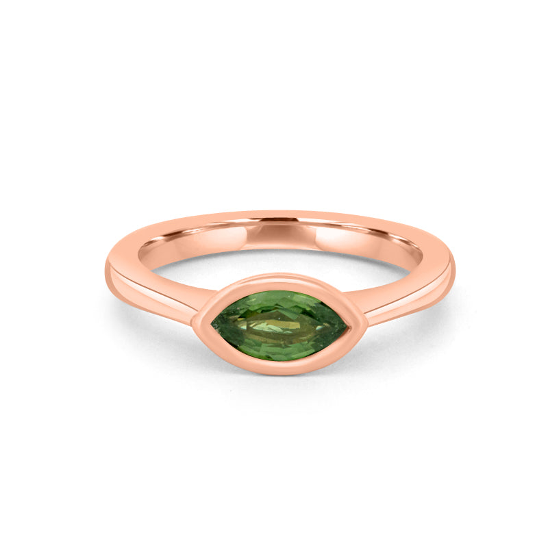 Zielony szafir Pinky 