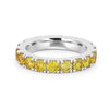 Full Yellow Diamonds Eternity Ring (LG)