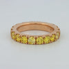 Full Yellow Diamonds Eternity Ring (LG)