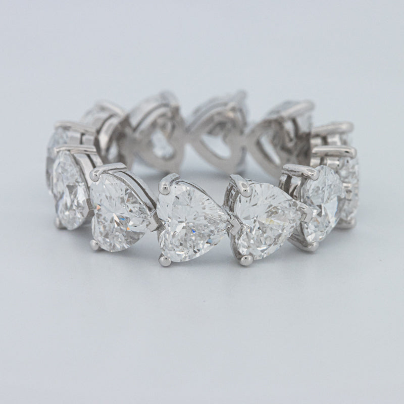 6.60 CT Full Heart Eternity Ring (LG)