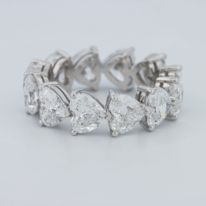 6.60 CT Full Heart Eternity Ring (LG)