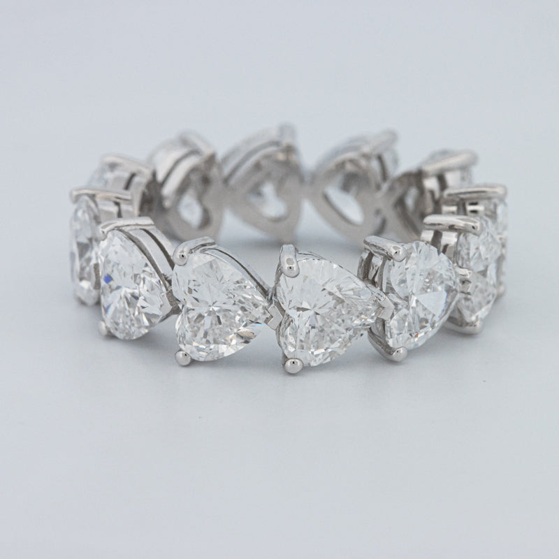 6.60 CT Full Heart Eternity Ring (LG)