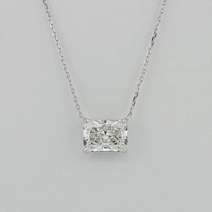 Pendentif Classique Taille Radiant 5.53 CT (LG)