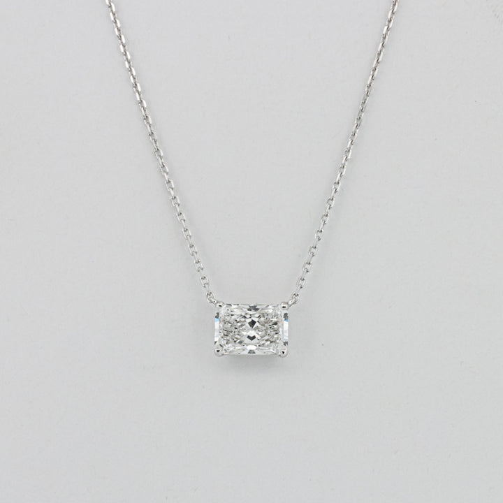 Pendentif Classique Taille Radiant 2.49 CT (LG)