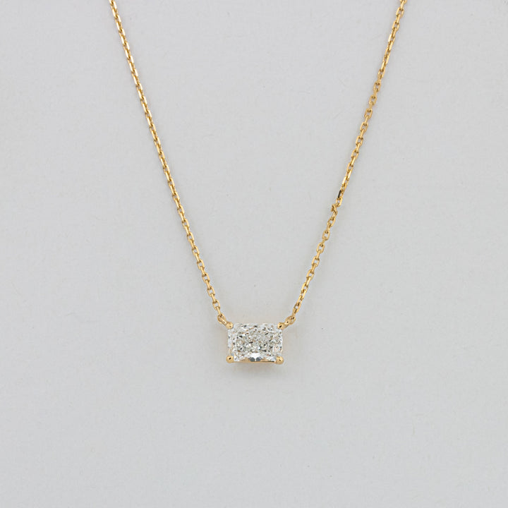 Colgante Clásico Corte Radiante de 1.02 CT (LG)