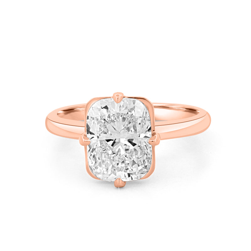 3 CT "Compass" Cushion Cut Solitaire (LG)
