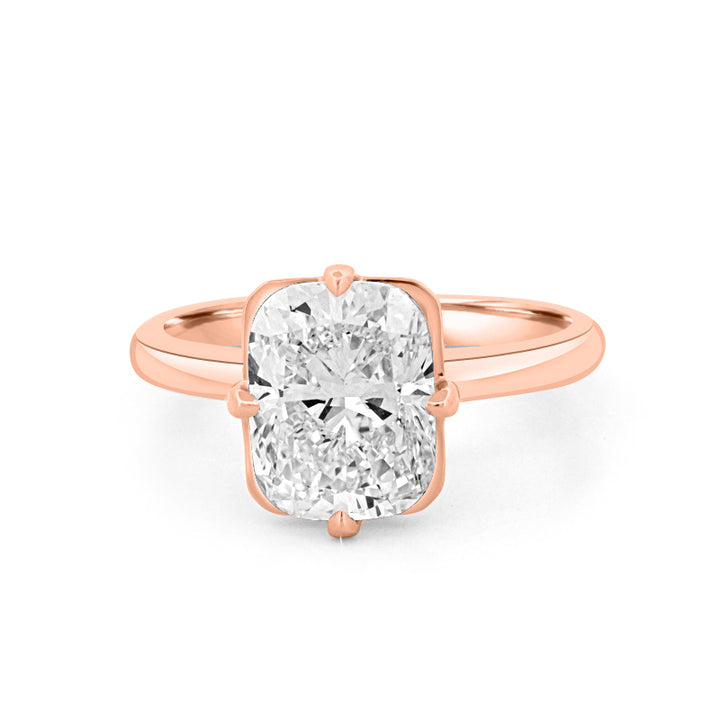 3 CT "Compass" Cushion Cut Solitaire (LG)