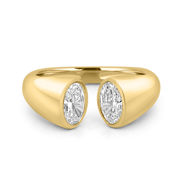 Inel Chunky Oval Reflection (LG)