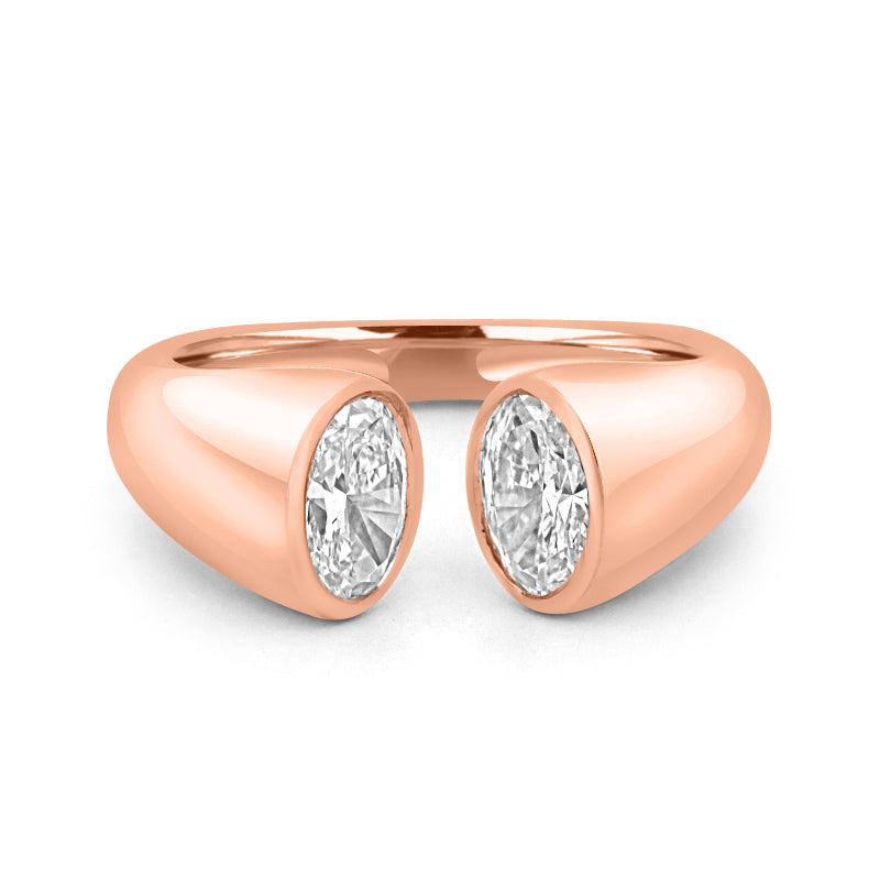 Inel Chunky Oval Reflection (LG)