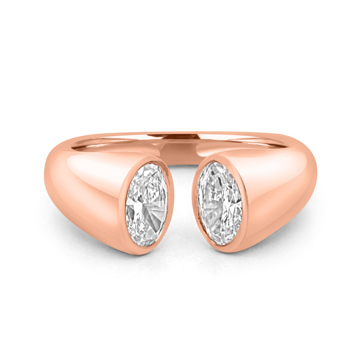 Inel Chunky Oval Reflection (LG)