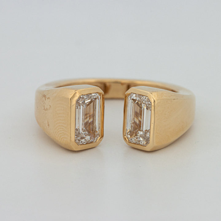 Bague Chunky Emerald Reflection (LG)