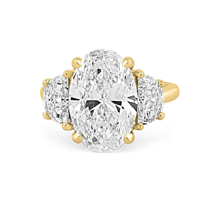 5 CT "Moonlight" Ovale Trilogy Ring (LG)